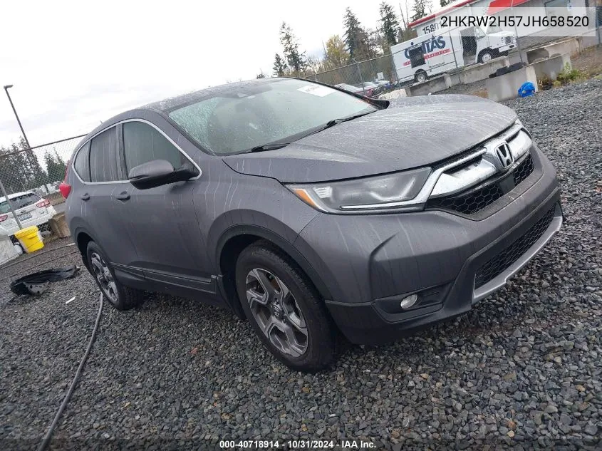 2018 Honda Cr-V Ex VIN: 2HKRW2H57JH658520 Lot: 40718914