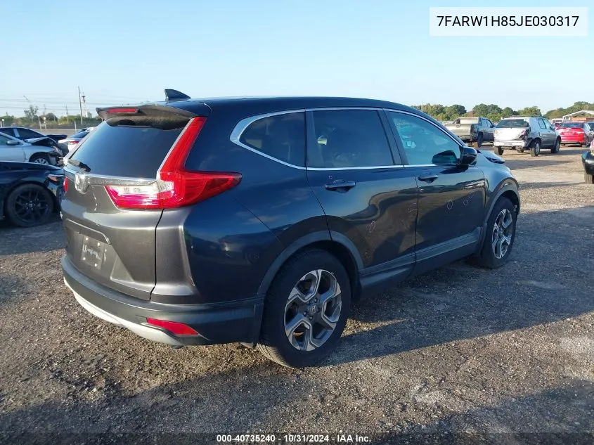 2018 Honda Cr-V Ex-L/Ex-L Navi VIN: 7FARW1H85JE030317 Lot: 40735240