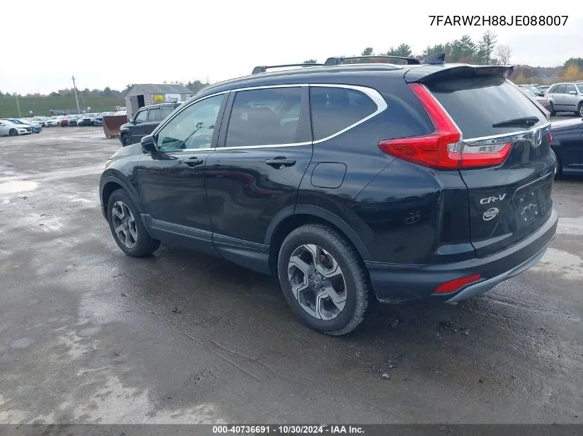 2018 Honda Cr-V Ex-L/Ex-L Navi VIN: 7FARW2H88JE088007 Lot: 40736691