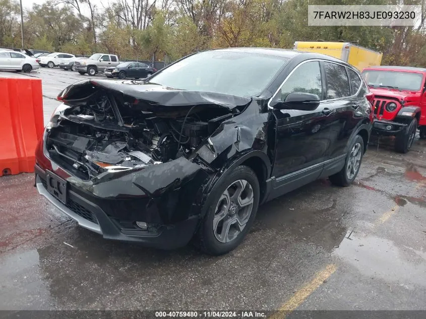 2018 Honda Cr-V Ex-L/Ex-L Navi VIN: 7FARW2H83JE093230 Lot: 40759480