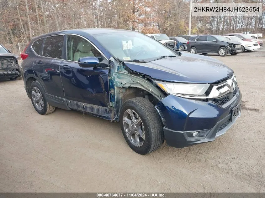 2018 Honda Cr-V Ex-L/Ex-L Navi VIN: 2HKRW2H84JH623654 Lot: 40764677