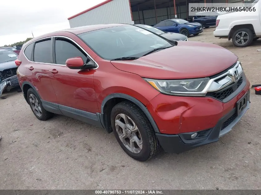 2018 Honda Cr-V Ex-L/Ex-L Navi VIN: 2HKRW2H8XJH654066 Lot: 40790753