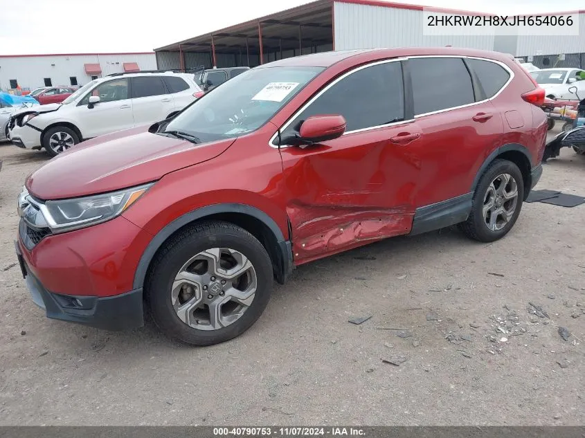 2018 Honda Cr-V Ex-L/Ex-L Navi VIN: 2HKRW2H8XJH654066 Lot: 40790753