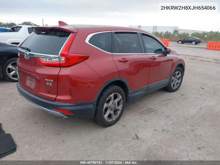 2018 Honda Cr-V Ex-L/Ex-L Navi VIN: 2HKRW2H8XJH654066 Lot: 40790753