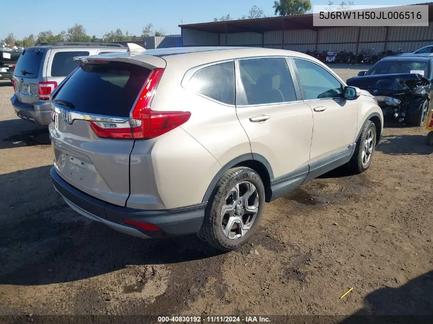 2018 Honda Cr-V Ex VIN: 5J6RW1H50JL006516 Lot: 40830192