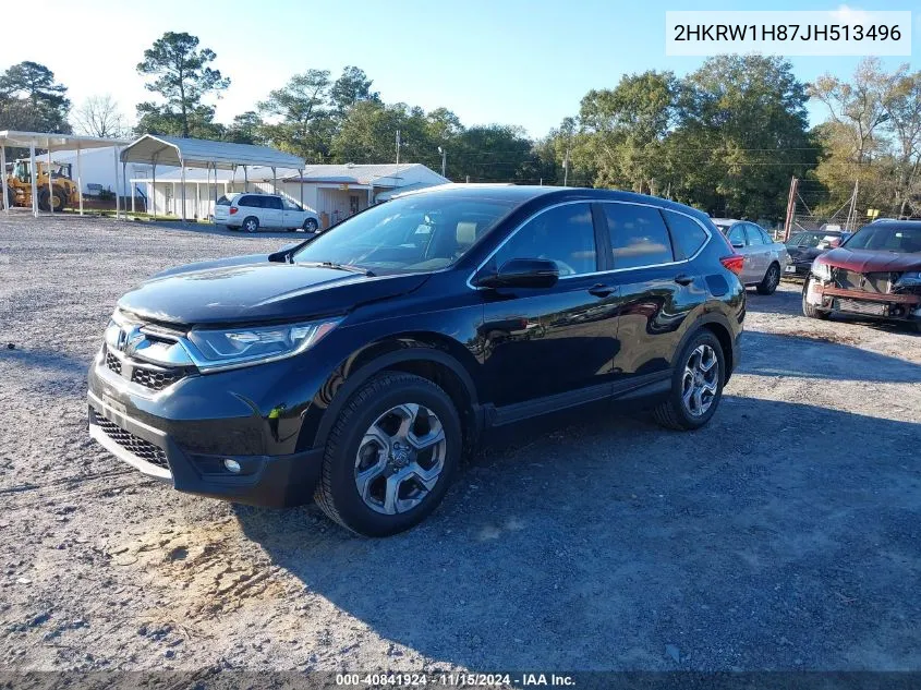 2018 Honda Cr-V Ex-L/Ex-L Navi VIN: 2HKRW1H87JH513496 Lot: 40841924