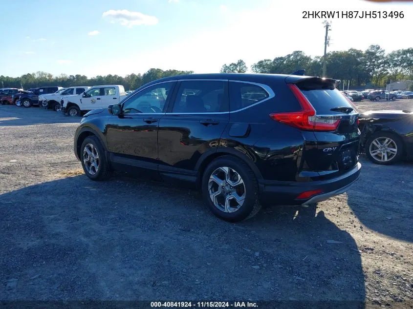 2018 Honda Cr-V Ex-L/Ex-L Navi VIN: 2HKRW1H87JH513496 Lot: 40841924