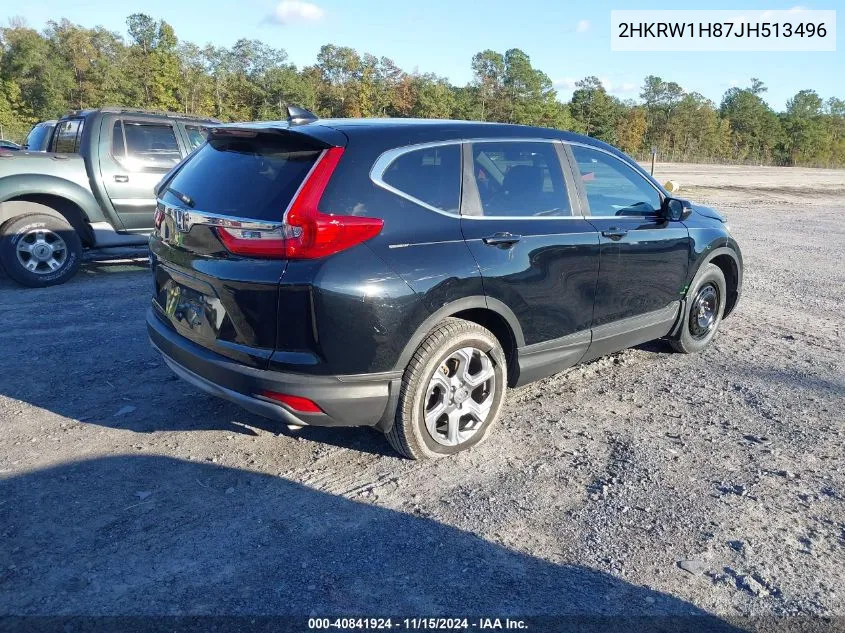 2018 Honda Cr-V Ex-L/Ex-L Navi VIN: 2HKRW1H87JH513496 Lot: 40841924