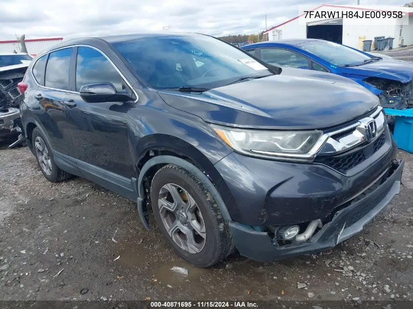 2018 Honda Cr-V Ex-L/Ex-L Navi VIN: 7FARW1H84JE009958 Lot: 40871695