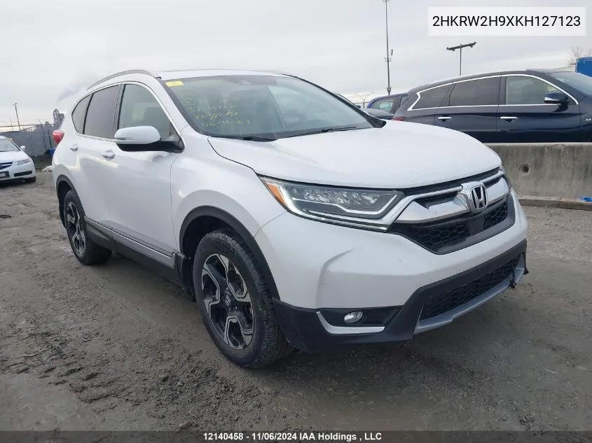 2019 Honda Cr-V VIN: 2HKRW2H9XKH127123 Lot: 12140458