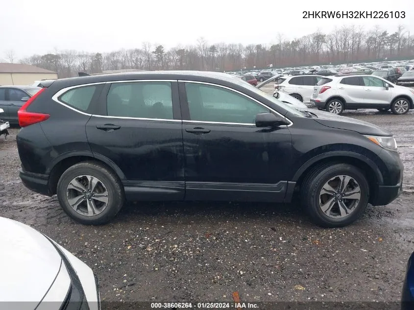 2HKRW6H32KH226103 2019 Honda Cr-V Lx