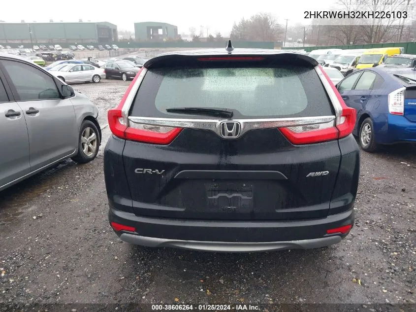 2HKRW6H32KH226103 2019 Honda Cr-V Lx