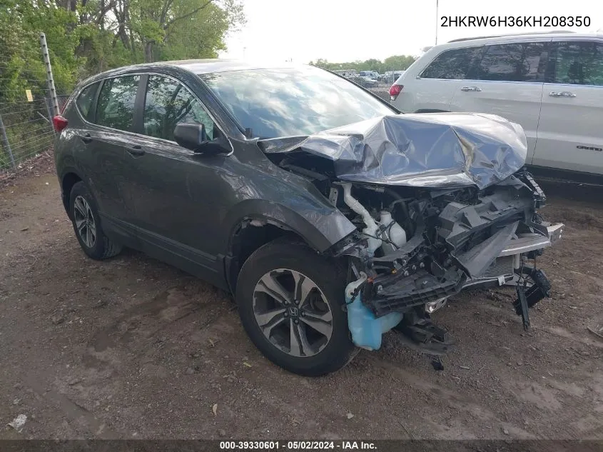 2HKRW6H36KH208350 2019 Honda Cr-V Lx