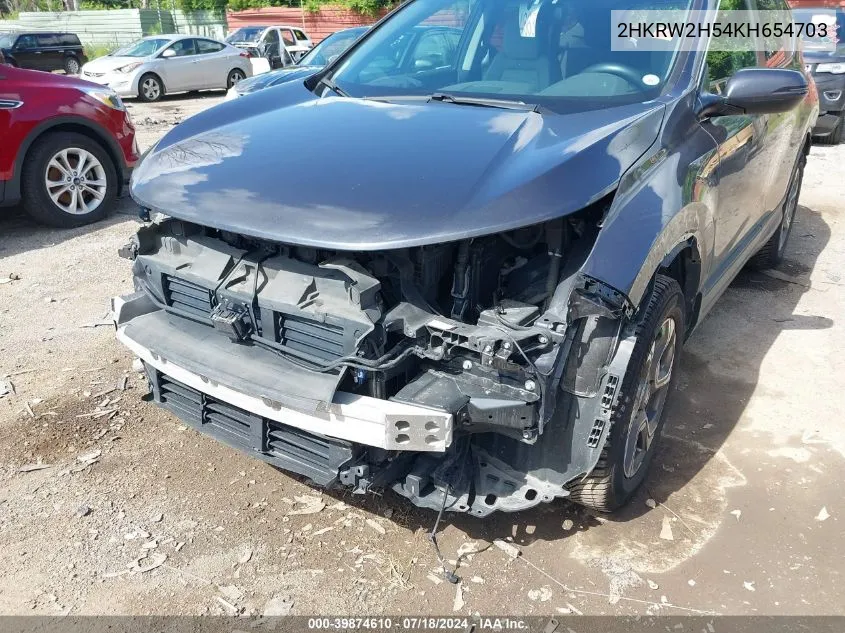 2HKRW2H54KH654703 2019 Honda Cr-V Ex