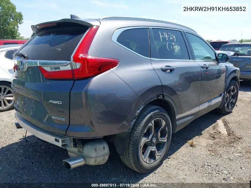 2HKRW2H91KH653852 2019 Honda Cr-V Touring