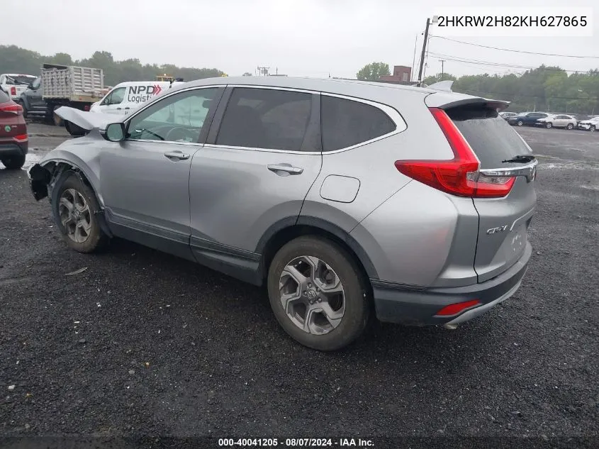 2HKRW2H82KH627865 2019 Honda Cr-V Ex-L