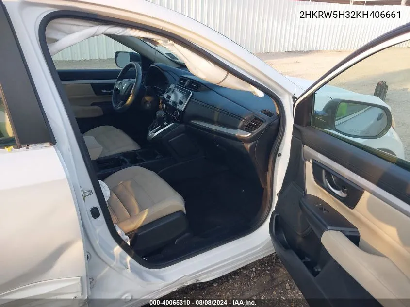 2HKRW5H32KH406661 2019 Honda Cr-V Lx