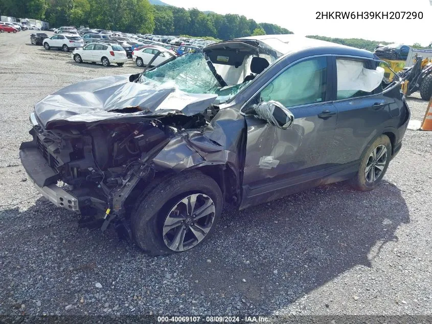 2HKRW6H39KH207290 2019 Honda Cr-V Lx