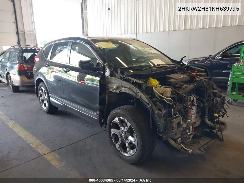 2HKRW2H81KH639795 2019 Honda Cr-V Ex-L