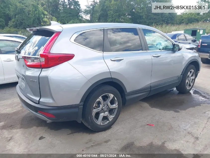 JHLRW2H85KX015361 2019 Honda Cr-V Ex-L