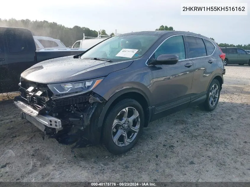 2HKRW1H55KH516162 2019 Honda Cr-V Ex