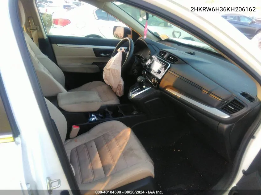 2HKRW6H36KH206162 2019 Honda Cr-V Lx