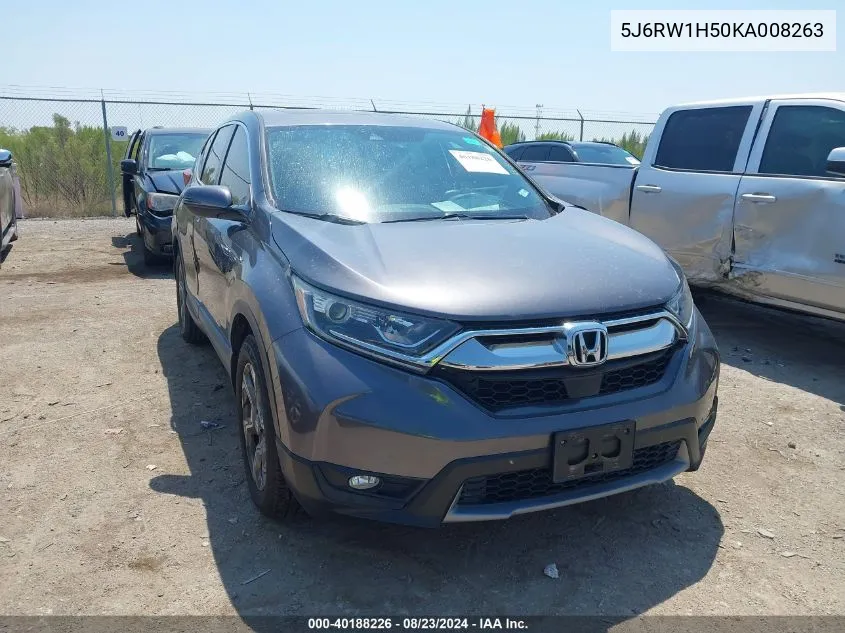 5J6RW1H50KA008263 2019 Honda Cr-V Ex