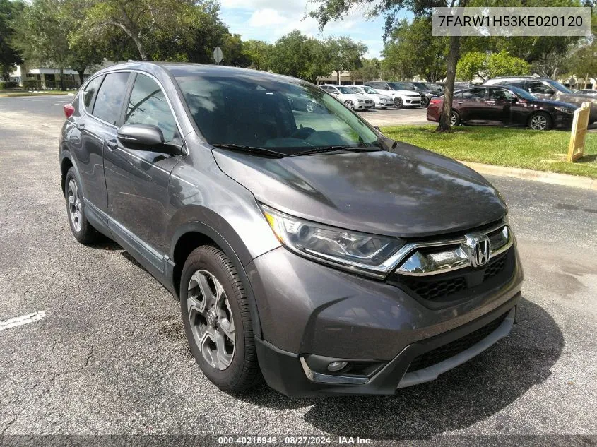 7FARW1H53KE020120 2019 Honda Cr-V Ex