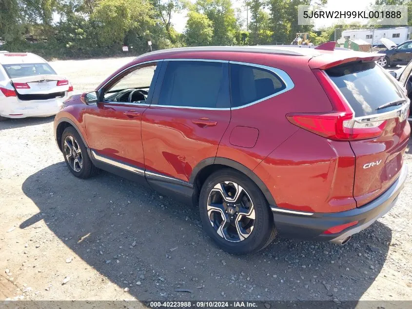 5J6RW2H99KL001888 2019 Honda Cr-V Touring