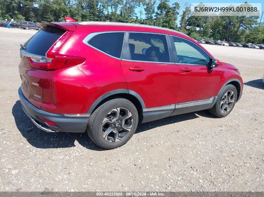 5J6RW2H99KL001888 2019 Honda Cr-V Touring