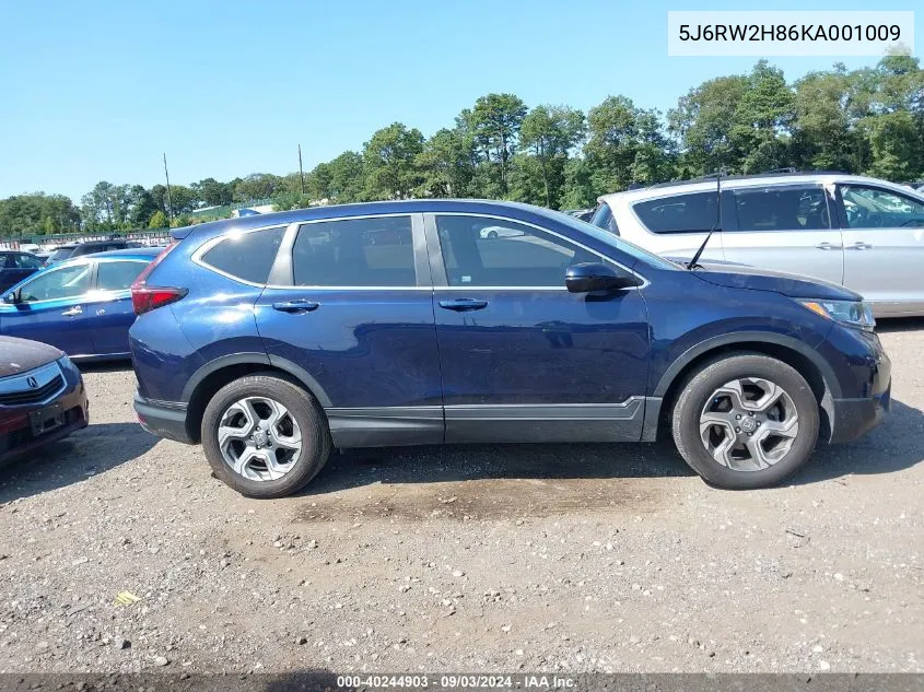 5J6RW2H86KA001009 2019 Honda Cr-V Ex-L