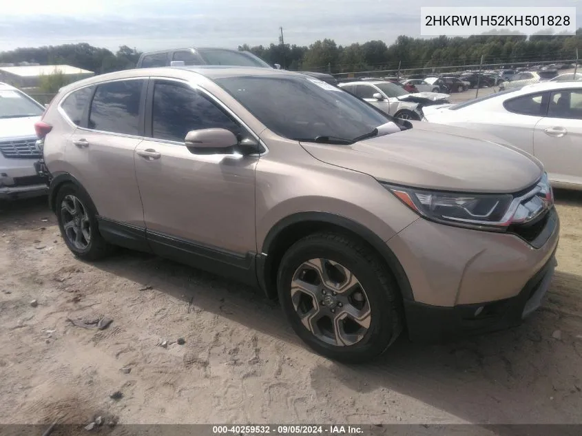 2HKRW1H52KH501828 2019 Honda Cr-V Ex