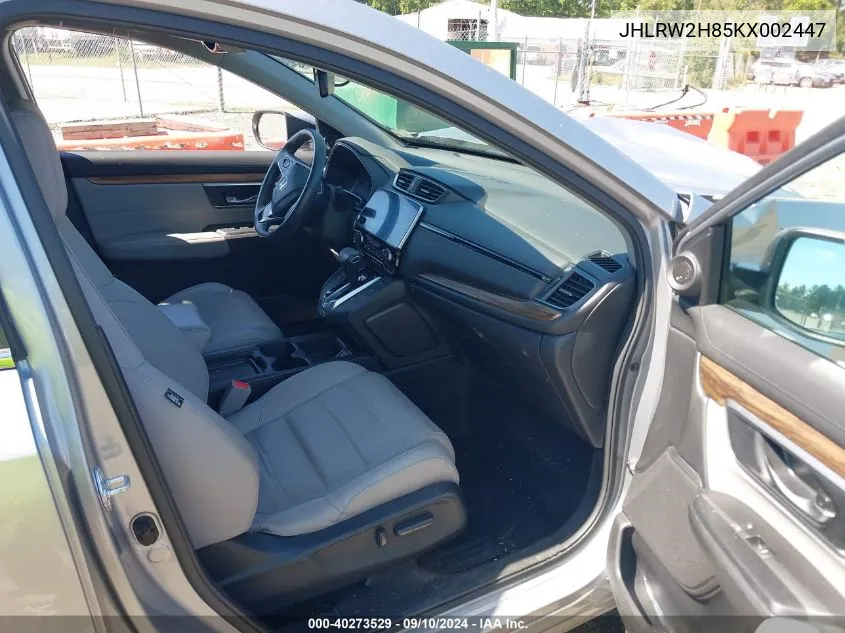 JHLRW2H85KX002447 2019 Honda Cr-V Ex-L