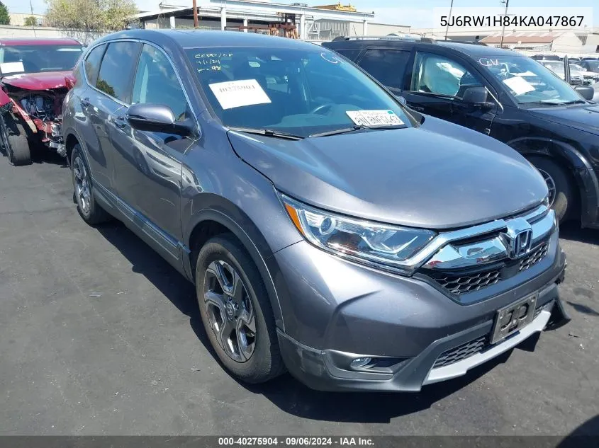 5J6RW1H84KA047867 2019 Honda Cr-V Ex-L