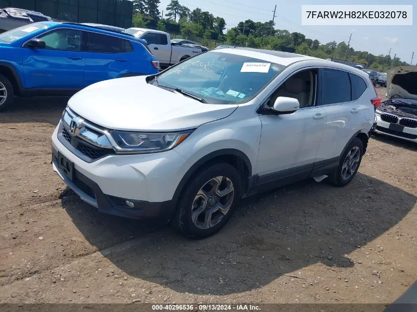 7FARW2H82KE032078 2019 Honda Cr-V Ex-L