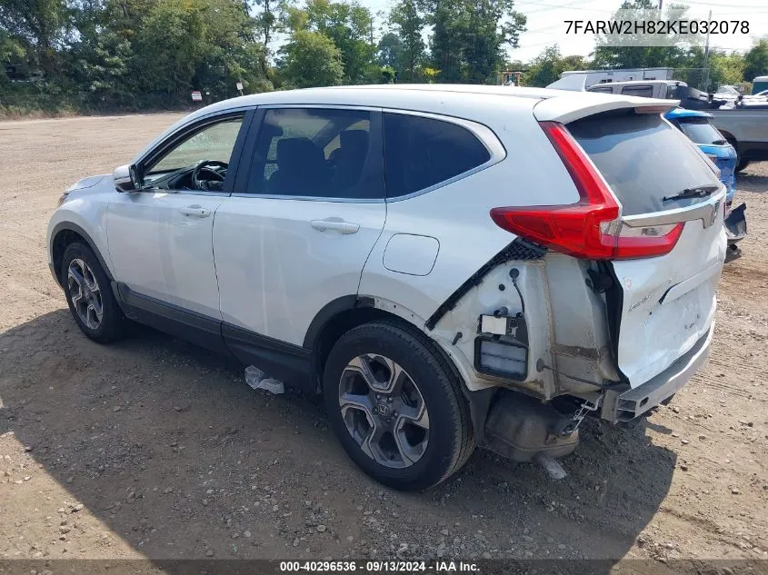 7FARW2H82KE032078 2019 Honda Cr-V Ex-L