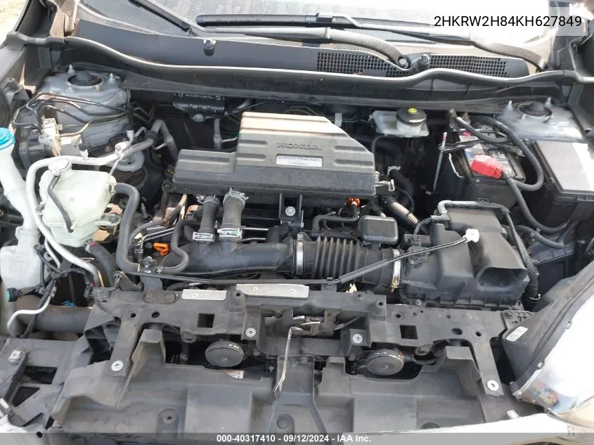 2HKRW2H84KH627849 2019 Honda Cr-V Ex-L