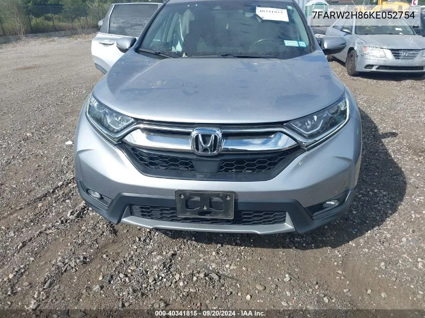 7FARW2H86KE052754 2019 Honda Cr-V Ex-L