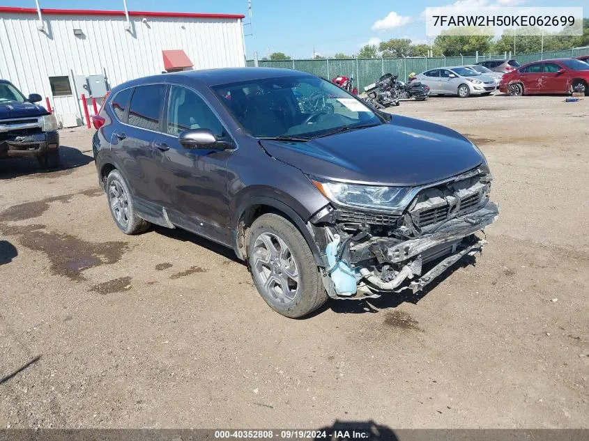 7FARW2H50KE062699 2019 Honda Cr-V Ex