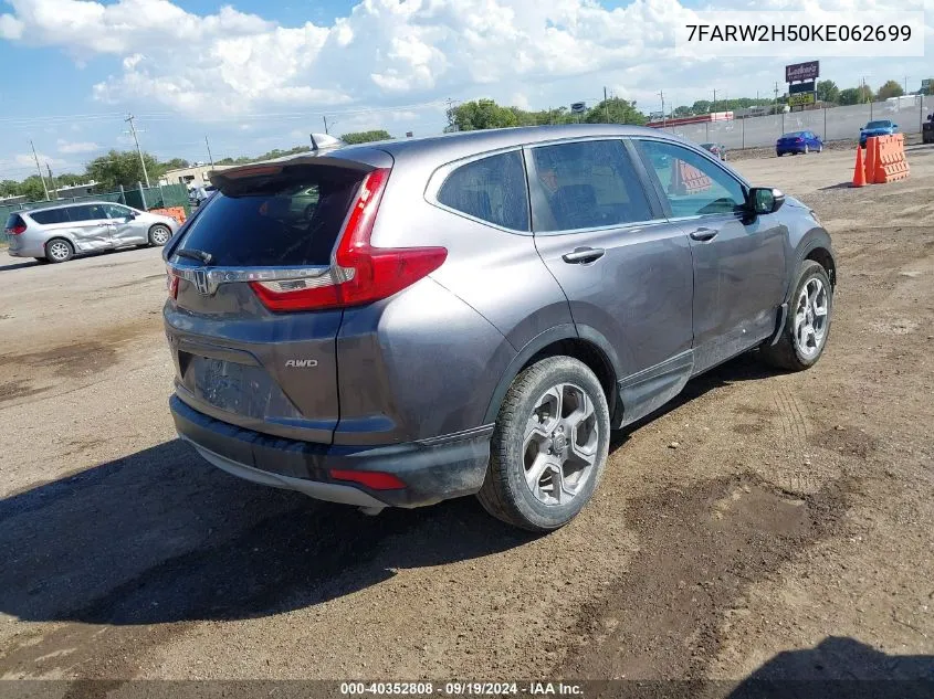 7FARW2H50KE062699 2019 Honda Cr-V Ex