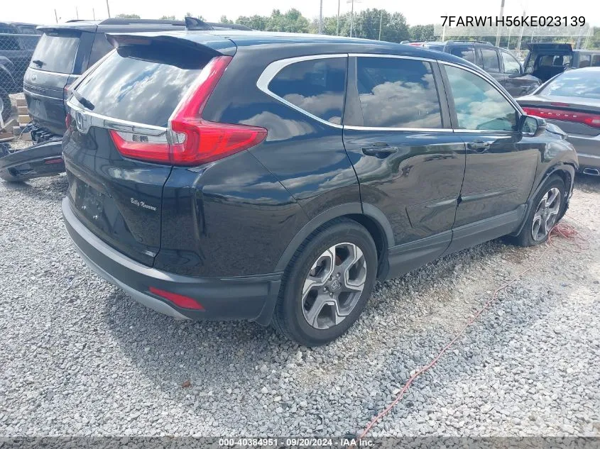 2019 Honda Cr-V Ex VIN: 7FARW1H56KE023139 Lot: 40384951