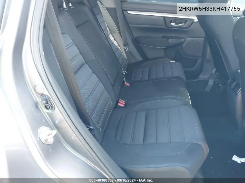 2HKRW5H33KH417765 2019 Honda Cr-V Lx