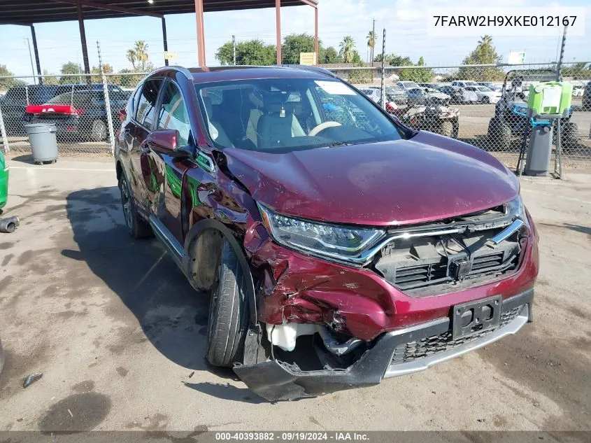 7FARW2H9XKE012167 2019 Honda Cr-V Touring