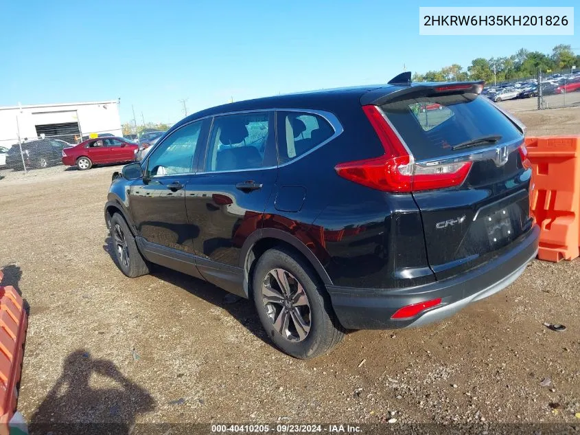 2HKRW6H35KH201826 2019 Honda Cr-V Lx