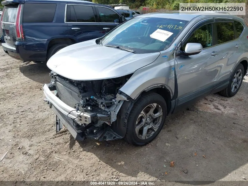 2HKRW2H50KH622590 2019 Honda Cr-V Ex