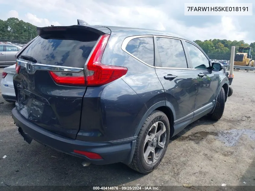 7FARW1H55KE018191 2019 Honda Cr-V Ex