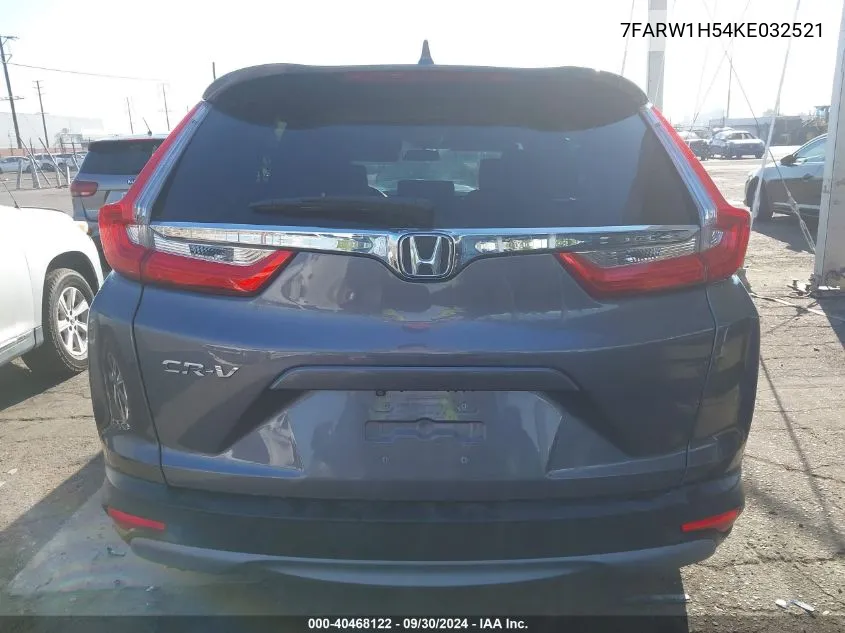 2019 Honda Cr-V Ex VIN: 7FARW1H54KE032521 Lot: 40468122