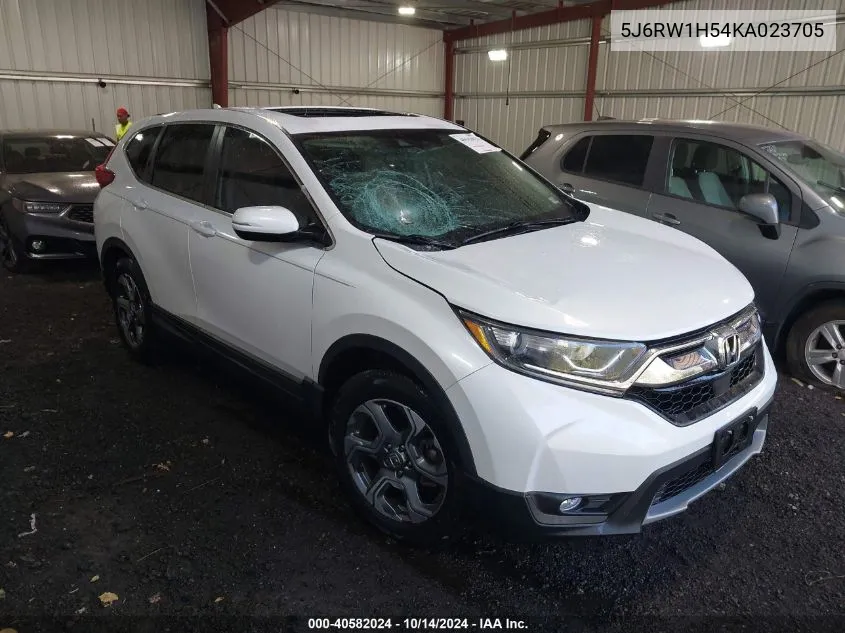 2019 Honda Cr-V Ex VIN: 5J6RW1H54KA023705 Lot: 40582024