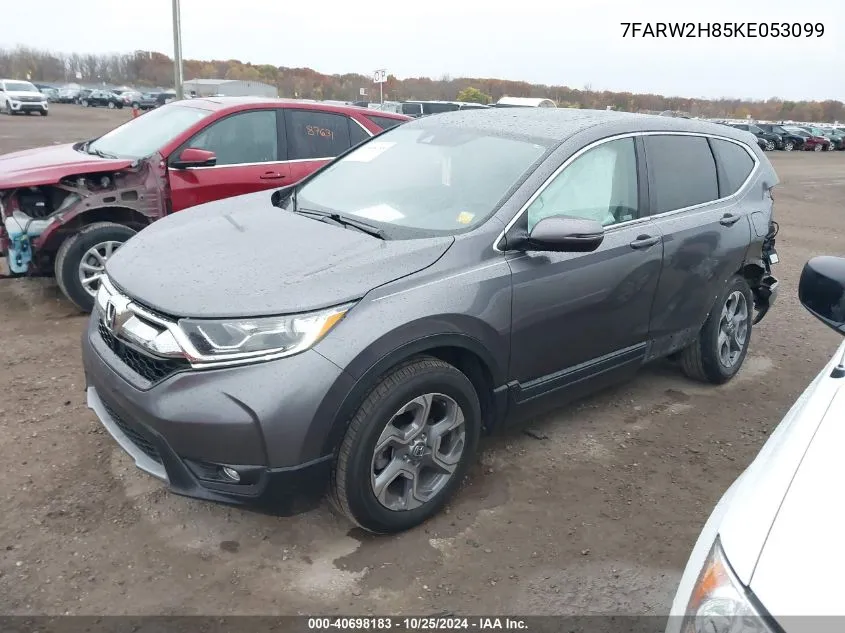 7FARW2H85KE053099 2019 Honda Cr-V Ex-L