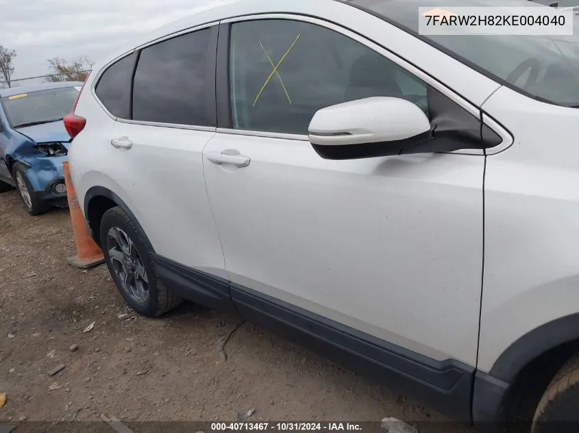 7FARW2H82KE004040 2019 Honda Cr-V Ex-L